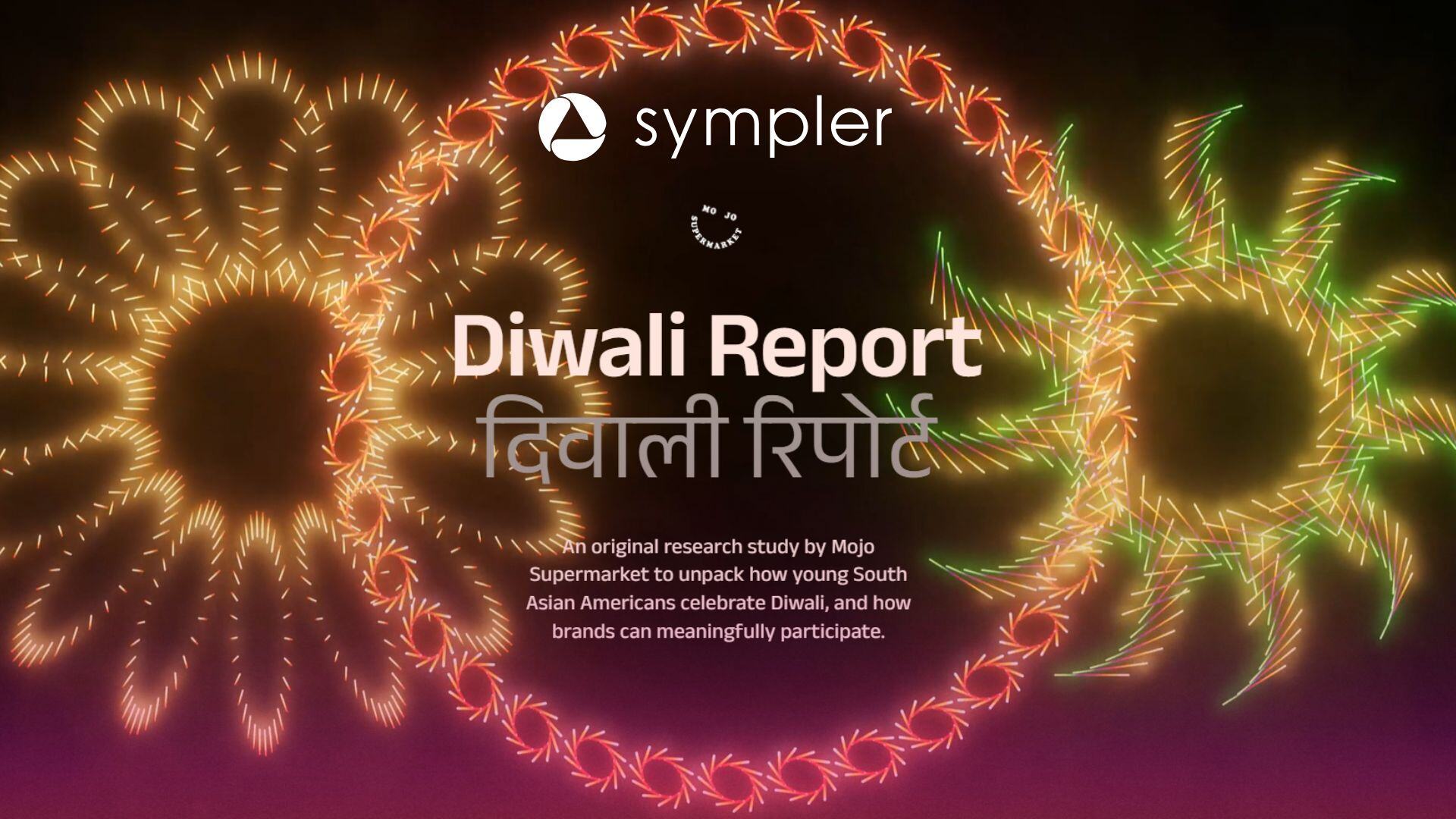 sympler and mojo supermarket on diwali